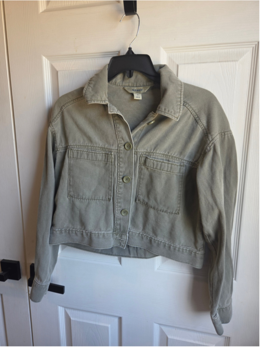 Women's Old Navy Olive Utility Jacket Size XS